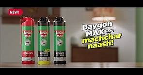 New Baygon Max- Mosquito Killer | With Double Nozzle Technology | English