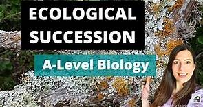 Ecological Succession: A-level biology. Primary & secondary succession &each seral stage explained
