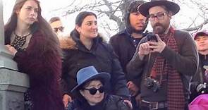 Imagine, un encuentro navideño con Yoko Ono y Sean Lennon en Central Park