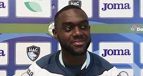 Avant GFC Ajaccio - HAC, interview d'Amos Youga