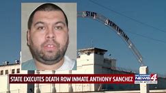 State of Oklahoma executes death row inmate Anthony Sanchez