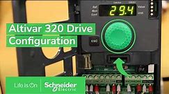 Configuring Preset Speed Functionality on Altivar 320 Drives | Schneider Electric Support