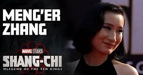 Meng'er Zhang's Marvel Muscles | Marvel Studios Shang-Chi Red Carpet LIVE