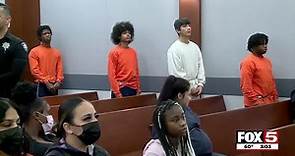 Four teens charged in Jonathan Lewis beating murder appear in court, ask for bail