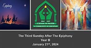 Christ Church Parish Church - 9:30 AM Morning Service (3rd Sunday Epiphany - 2024)