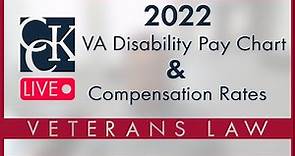 2022 VA Disability Pay Chart and Compensation Rates