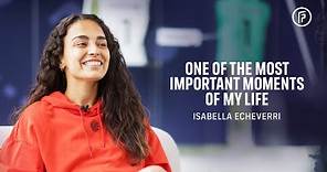 "One of the most important moments of my life" | Colombia's Isabella Echeverri