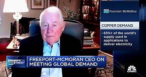 Copper demand will continue to boom: Freeport McMoran CEO