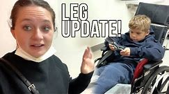 Hoping For the Best! - Ollie's Broken Leg Update