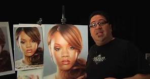Javier Soto's Power Portraits: Airbrushing Rihanna