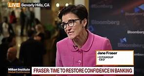 Citigroup Inc. Chief Executive Officer Jane Fraser says she expects a US recession at the back-end of the year, but she expects it to be manageable. She speaks to Bloomberg’s Sonali Basak the Milken Institute Global Conference in Beverly Hills, California.