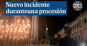 Nuevo incidente durante una procesión de Semana Santa en Sevilla