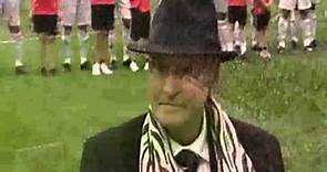 Sir Bobby Robson's last public appearance