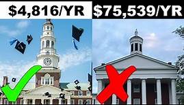 Top 10 Colleges That Are ACTUALLY Worth It