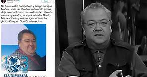 Fallece Enrique Muñoz, "El Reporteronte"