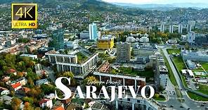 Sarajevo, Bosnia and Herzegovina 🇧🇦 in 4k ULTRA HD 60FPS Video by Drone