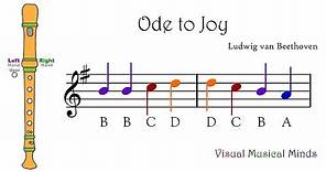 VMM Recorder Song 11: Ode to Joy