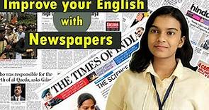 How to read Newspapers for Improving your English | Importance of reading Newspapers | Adrija Biswas