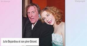 Julie Depardieu maman de Billy et Alfred : son père Gérard, un grand-père de "8 ans d'âge mental"