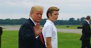 See How Tall Barron Trump Got in Just a Year