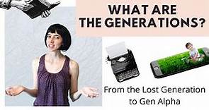 What Are the Generations?