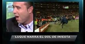 El Gol de Iniesta en el Mundial narrado por José Antonio Luque en Punto Pelota