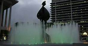 Music Center Fountain - Downtown Los Angeles
