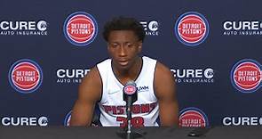 Saben Lee | Detroit Pistons 2021 Media Day Press Conference