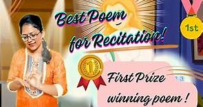 Abou Ben Adhem by Leigh Hunt| Best Poem for English Recitation Competition| Simple Poem Recitation