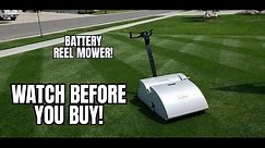 Swardman Electra the best battery powered reel mower?