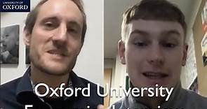 Oxford University Economics Interview!