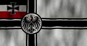 German Empire War Flag Waving (Reichskriegsflagge)