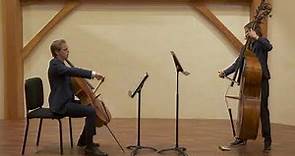 Matthew Aucoin "Dual" for Cello & Bass - Coleman Itzkoff & Lizzie Burns