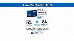 Lowes Credit Card And Project Card Review
