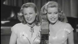 June Allyson & Gloria DeHaven - A Love Like Ours (1945)