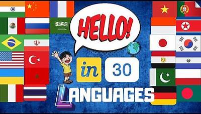 How To Say Hello in 30 Different Languages