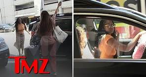 Sasha & Malia Obama Do Reunion Celebration Dance During LAX Pickup | TMZ