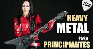 Aprende Como Tocar HEAVY METAL en Guitarra Para Principiantes! TCDG