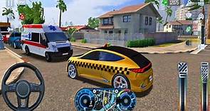 Juegos de coches | Simulador de taxi 2023 Parte de juego 10 | Juegos para Android