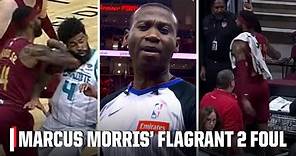 Marcus Morris Sr. ejected after contact to Nick Richards' face | NBA on ESPN