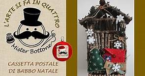 Come creare la CASSETTA POSTALE DI BABBO NATALE in legno | tutorial creazioni natalizie fai da te