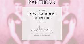 Lady Randolph Churchill Biography - American-born British socialite (1854–1921)