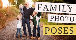Family Photo Poses & Ideas!