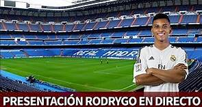 Presentación de RODRYGO con el REAL MADRID | Diario AS
