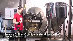Brewing 5BBL of Craft Beer in the BREWHA BIAC microbrewery