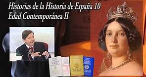 Breve Historia de España 10 - Edad Contemporánea II, de Isabel II a la Primera República