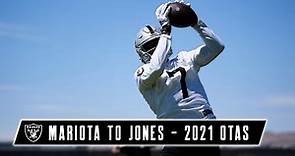 Marcus Mariota to New-Look Zay Jones | 2021 OTAs | Las Vegas Raiders