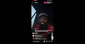 Lil Tjay Instagram Live. 1/27/22