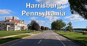 Downtown Harrisburg PA Tour - Capital City of Pennsylvania 4K