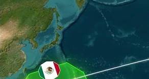 Sabías que México pudo poseer un territorio en Asia? #geografía